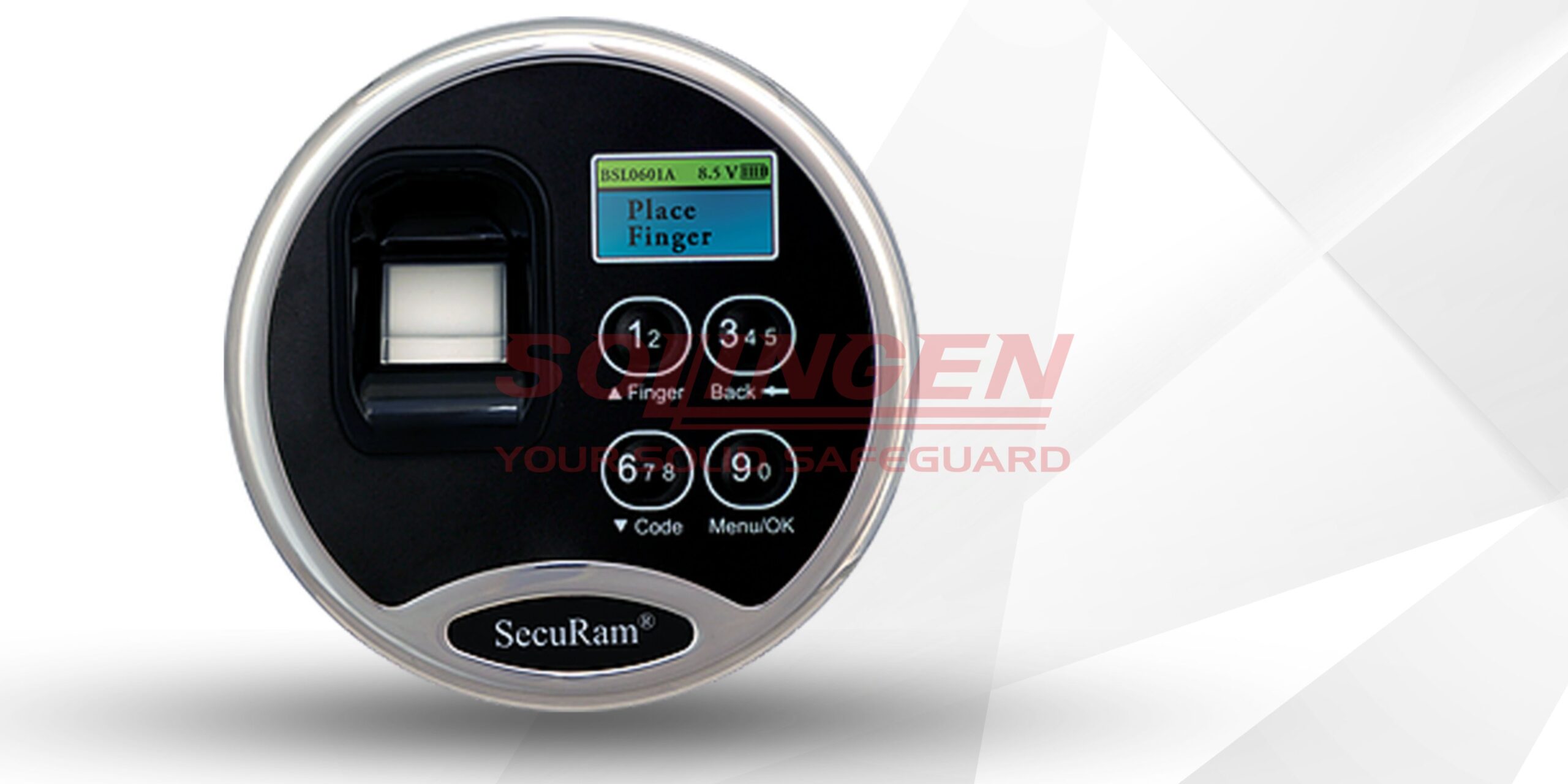 Panel digital lock pada brankas premium
