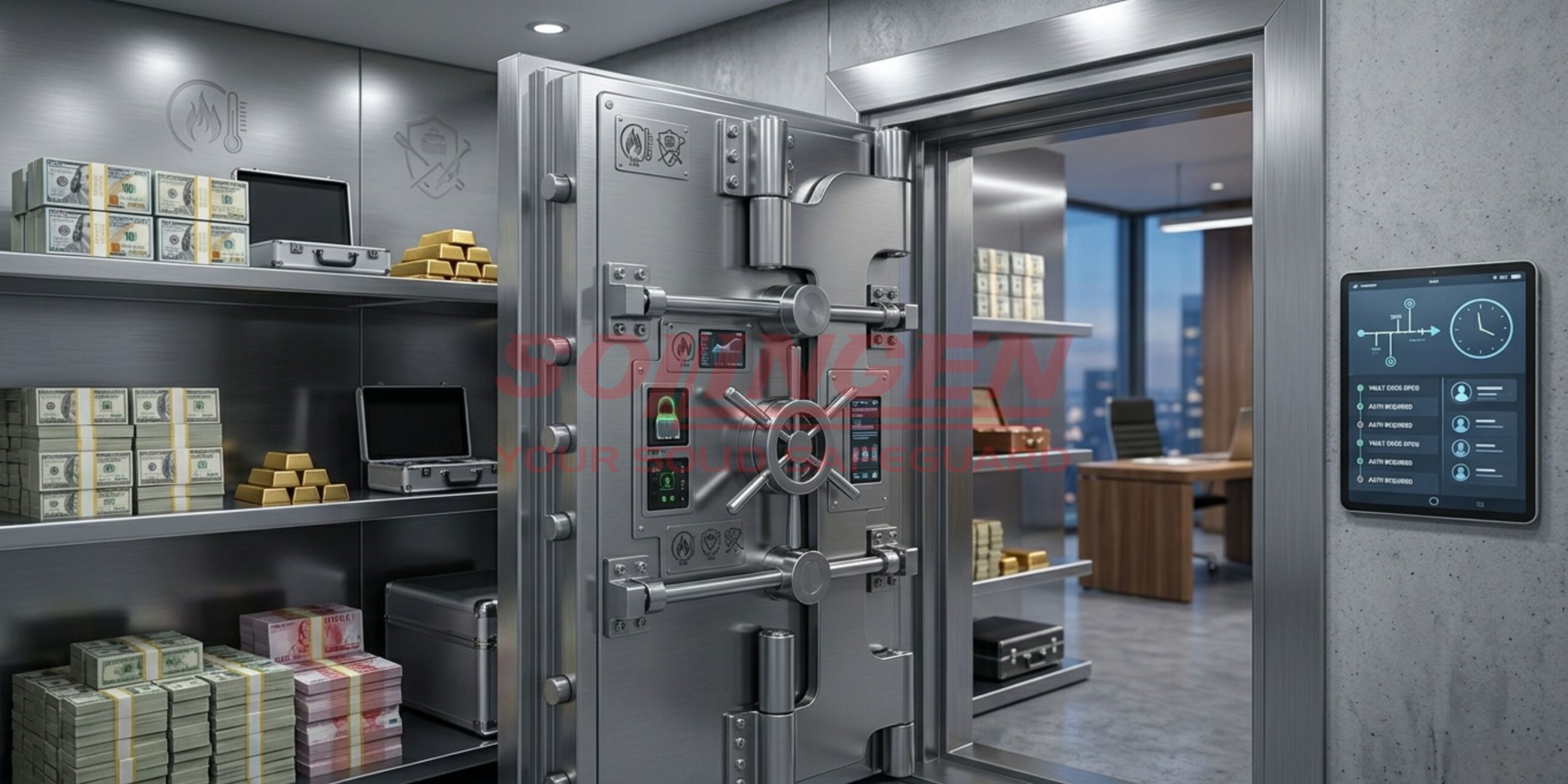 Brankas premium untuk industri keuangan